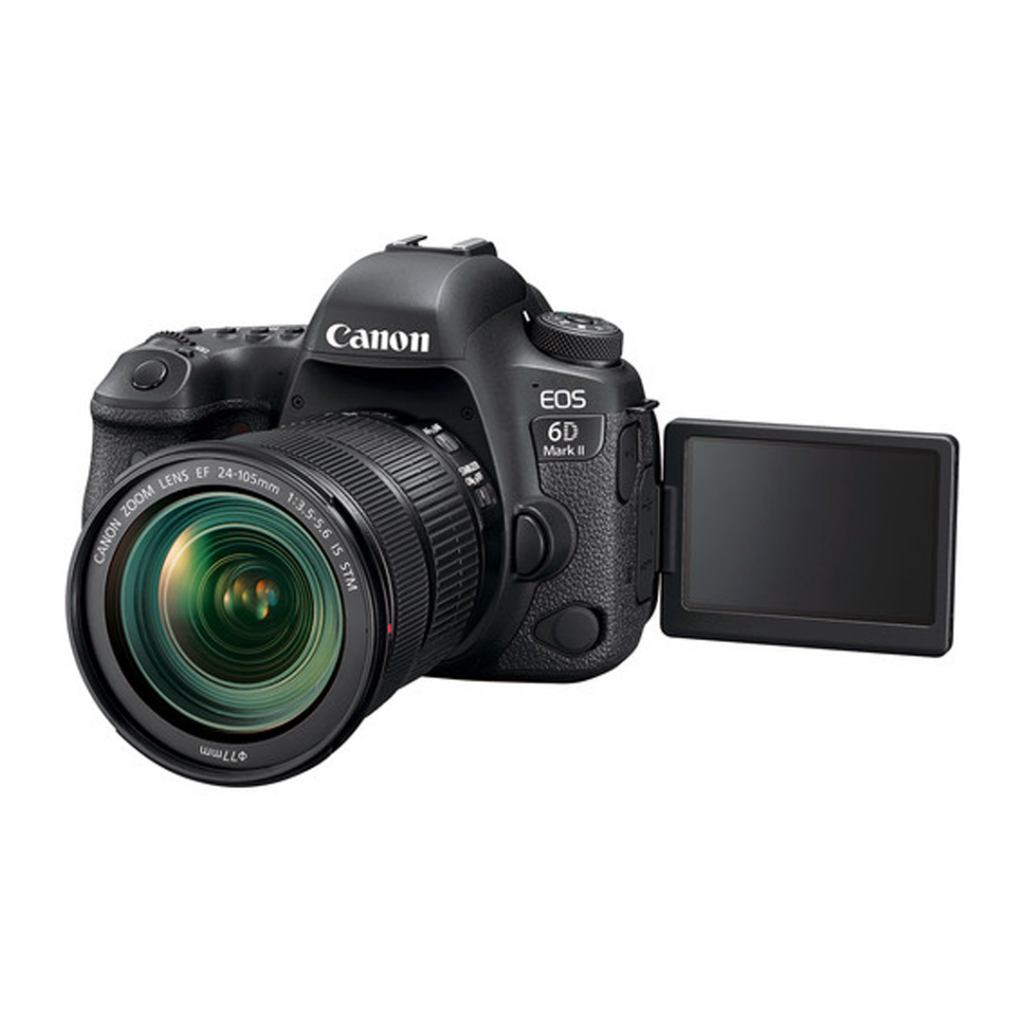 Canon EOS 6D Mark II DSLR Camera with 24-105mm