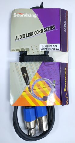 SOUNDKING CABLES BB 101-1.5M XLR TO XLR